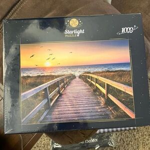 MyPuzzle Sunset On Dune Beach in The North Sea - Premium 500 Piece Jigsaw Puzzle